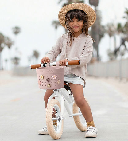 Banwood Kurv - Pin & Ride - Faded Pink
