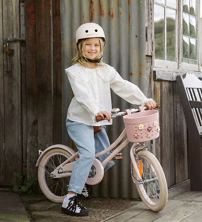 Banwood Kurv - Pin & Ride - Faded Pink