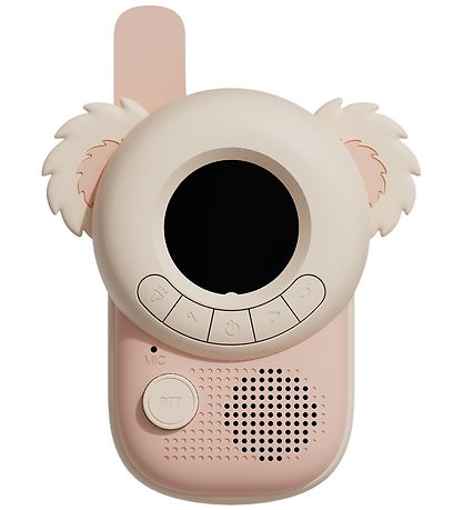 The Zoofamily Walkie Talkies - Koala - Hvid/Lys Pink