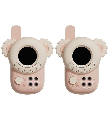 The Zoofamily Walkie Talkies - Koala - Hvid/Lys Pink