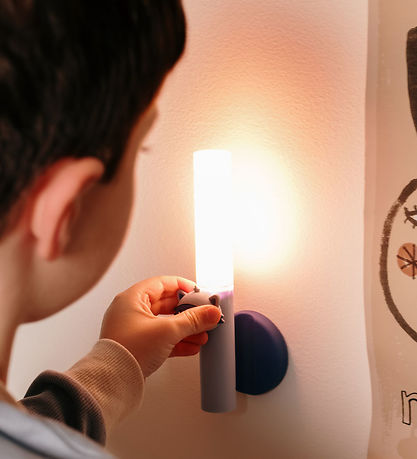 The Zoofamily Lampe - 3-i-1 - Racoon - Blå
