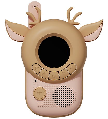 The Zoofamily Walkie Talkies - Racoon & Deer - Blå/Brun