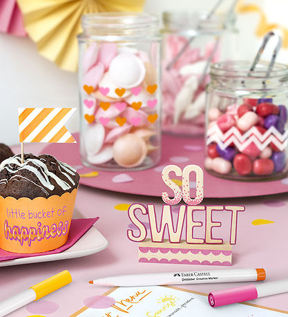 Faber-Castell Tuscher - Sweet Moments - 6 stk.