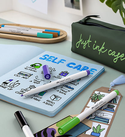 Faber-Castell Tuscher - Creative Haven - 6 stk.