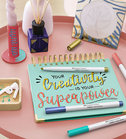 Faber-Castell Tuscher - Bold Calligraphy - 6 stk.