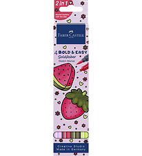 Faber-Castell Markers - Double Thick/Thin - 4 pcs