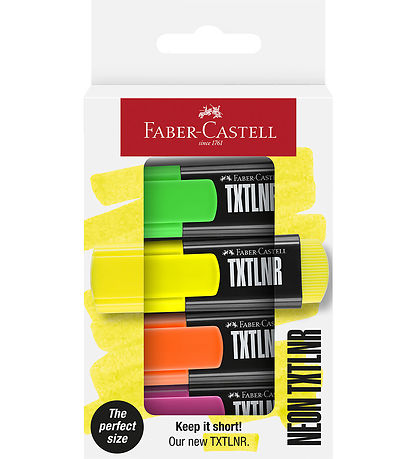 Faber-Castell Overstregningstuscher - Mini - 4 stk.