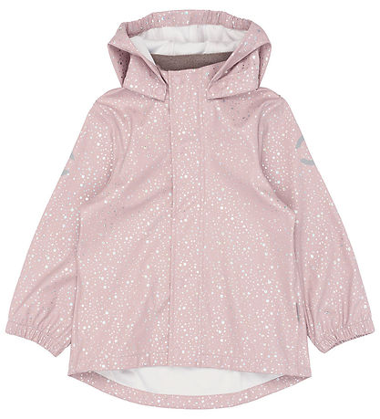 Mikk-Line Regntøj - Pu - Glitter - Adobe Rose