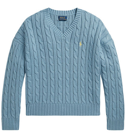 Polo Ralph Lauren Bluse - Strik - Cassidy Blue