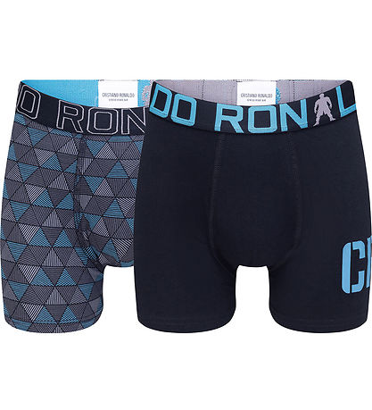 CR7 Boxershorts - 2-pak - Sort/Multi