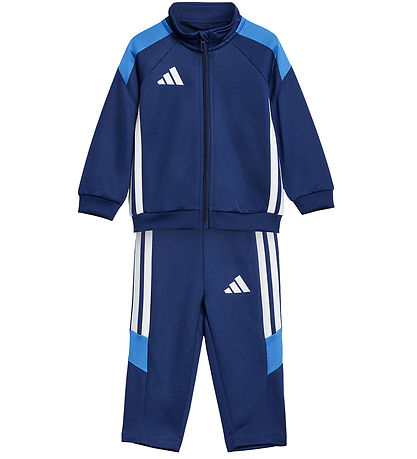 adidas Performance Træningssæt - Tiro ES Ts - I - Dkblue/Broyal/