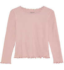Huttelihut Bluse - Rib - Pale Mauve