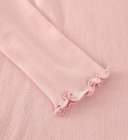 Huttelihut Bluse - Rib - Pale Mauve