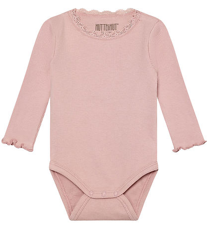 Huttelihut Body l/æ - Rib - Pale Mauve
