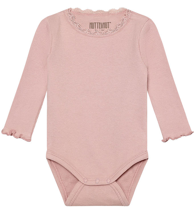 Huttelihut Body l/æ - Rib - Modal/Bomuld - Pale Mauve