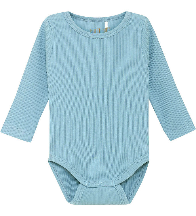 Huttelihut Body l/æ - Rib - Modal/Bomuld - Windward Blue