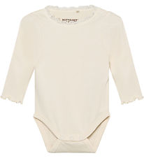 Huttelihut Body l/æ  - Rib - Antique White