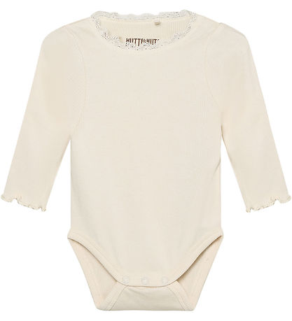 Huttelihut Body l/æ  - Rib - Antique White