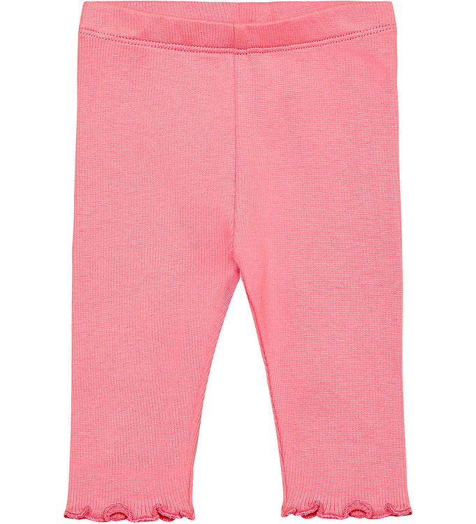 Huttelihut Leggings - Rib - Plumeria