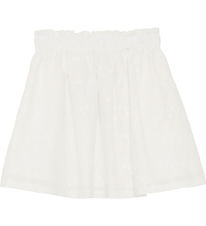 Huttelihut Nederdel -  Embroidery - Antique White