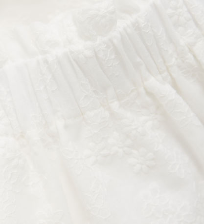 Huttelihut Nederdel -  Embroidery - Antique White