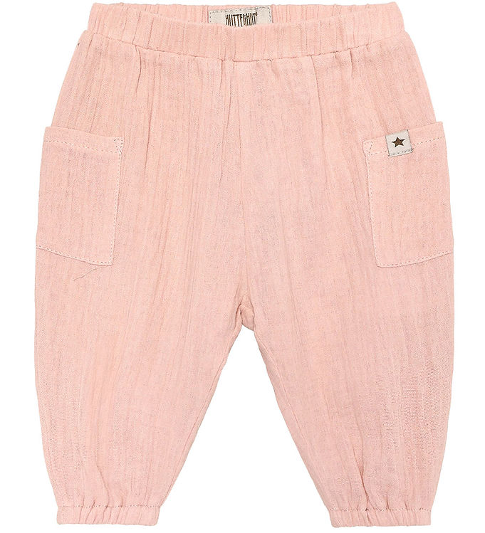 Huttelihut Bukser - Muslin - Pale Mauve