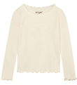 Huttelihut Bluse - Rib - Antique White