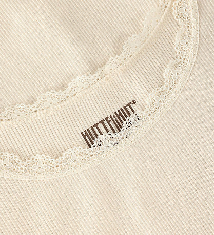 Huttelihut Bluse - Rib - Antique White