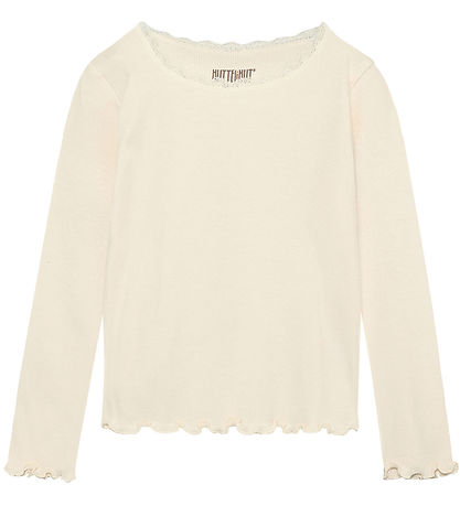 Huttelihut Bluse - Rib - Antique White