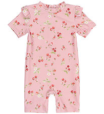 Petit Piao Badeheldragt - PpEm - Misty Rose Strawberry