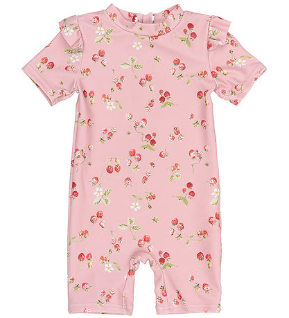 Petit Piao Badeheldragt - PpEm - Misty Rose Strawberry