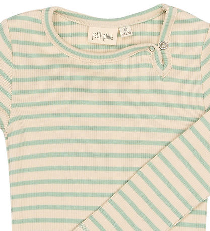 Petit Piao Body l/æ - Rib - PpSky - Frosty Green