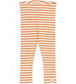 Petit Piao Leggings - Rib - Ppsky - Coral Gold