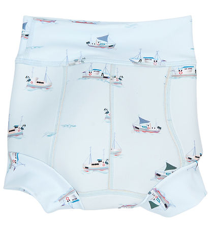 Petit Piao Blebadebukser - PpExa - Illusion Blue Boat