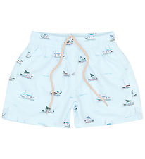 Petit Piao Badeshorts - PpErel - Illusion Blue Boat