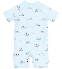 Petit Piao Badeheldragt - PpEmmet - Illusion Blue Boat