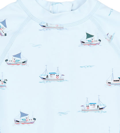 Petit Piao Badeheldragt - PpEmmet - Illusion Blue Boat