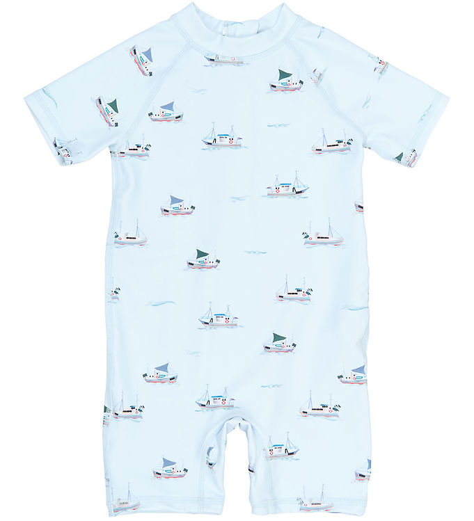 Petit Piao Badeheldragt - PpEmmet - Illusion Blue Boat