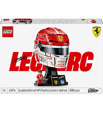 LEGO® Editions - Scuderia Ferrari HP Charles Leclerc-hjelm 43014