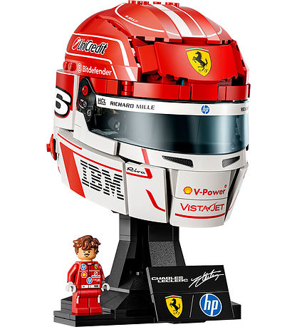 LEGO® Editions - Scuderia Ferrari HP Charles Leclerc-hjelm 43014