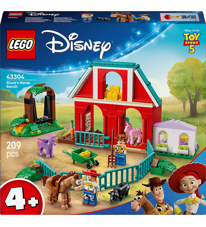 LEGO® Disney - Toy Story 5 - Blazes Hestefarm 43304 - 209 Dele