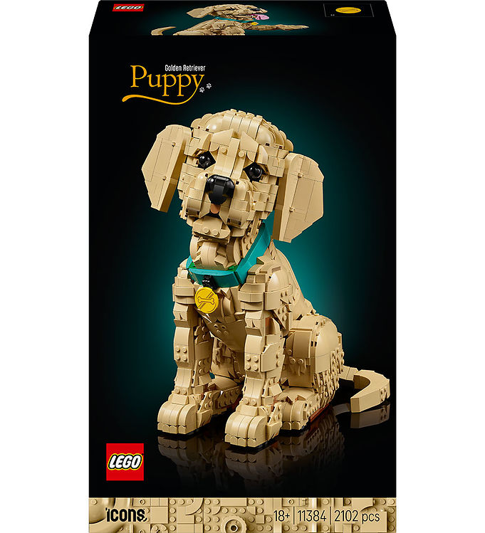 LEGO® Icons - Golden Retriever-hvalp 11384 - 2102 Dele