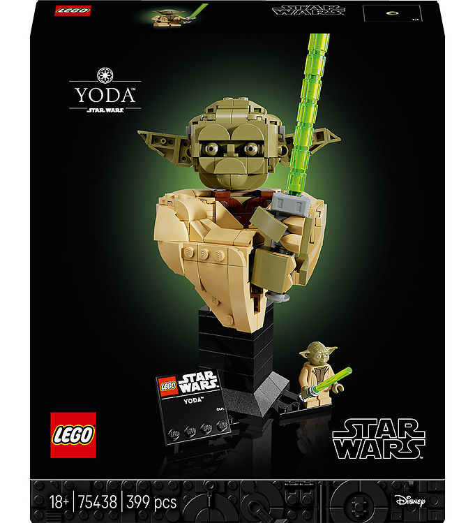 LEGO® Star Wars - Yoda-buste 75438 - 399 Dele