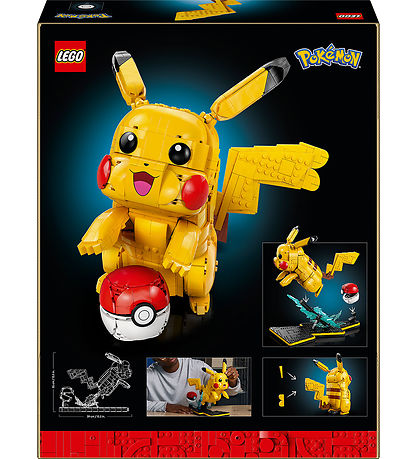 LEGO® Pokémon - Pikachu Og Poké Ball 72152 - 2050 Dele