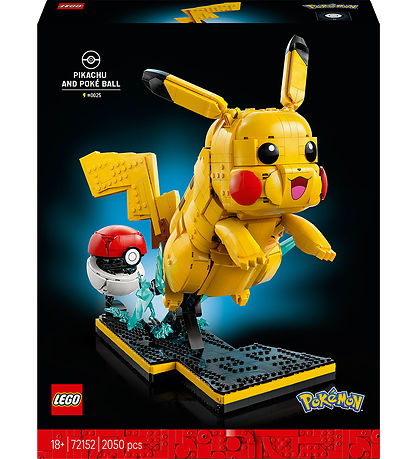 LEGO® Pokémon - Pikachu Og Poké Ball 72152 - 2050 Dele
