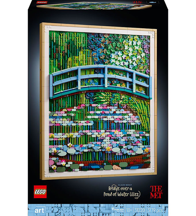 LEGO® Art - Claude Monet - Den Japanske Bro... 31220 - 3179 Dele