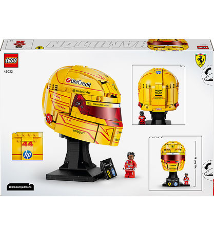 LEGO® Editions - Scuderia Ferrari HP Lewis Hamilton-hjelm 43022 