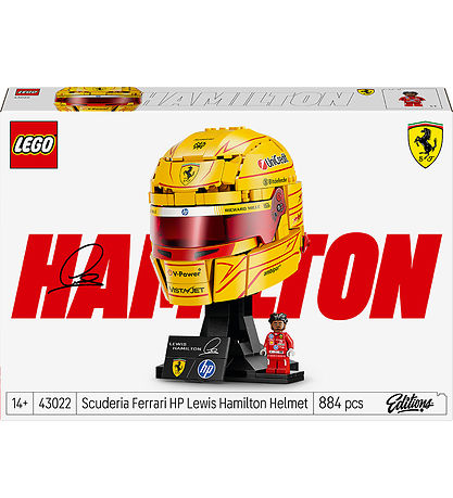 LEGO® Editions - Scuderia Ferrari HP Lewis Hamilton-hjelm 43022 
