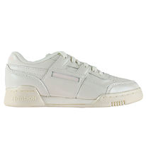 Reebok Sko - Workout Plus - Chalk/Chalk/Purepink