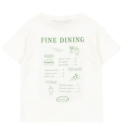Konges Sløjd T-shirt - Era - Off White/Fine Dining